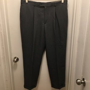 Slates Mens dress pants slate grey color size 40-30